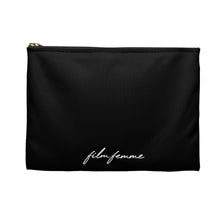 Load image into Gallery viewer, Floral Film Femme Accessory Pouch
