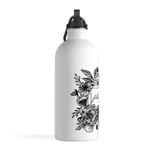 Load image into Gallery viewer, Floral Film Femme Water Bottle
