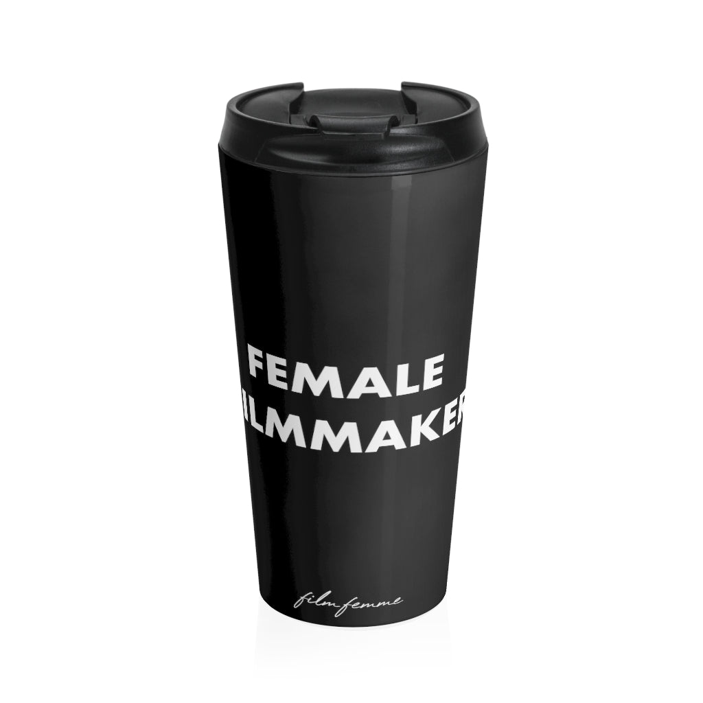 Female Filmmaker Travel Mug