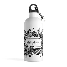 Load image into Gallery viewer, Floral Film Femme Water Bottle
