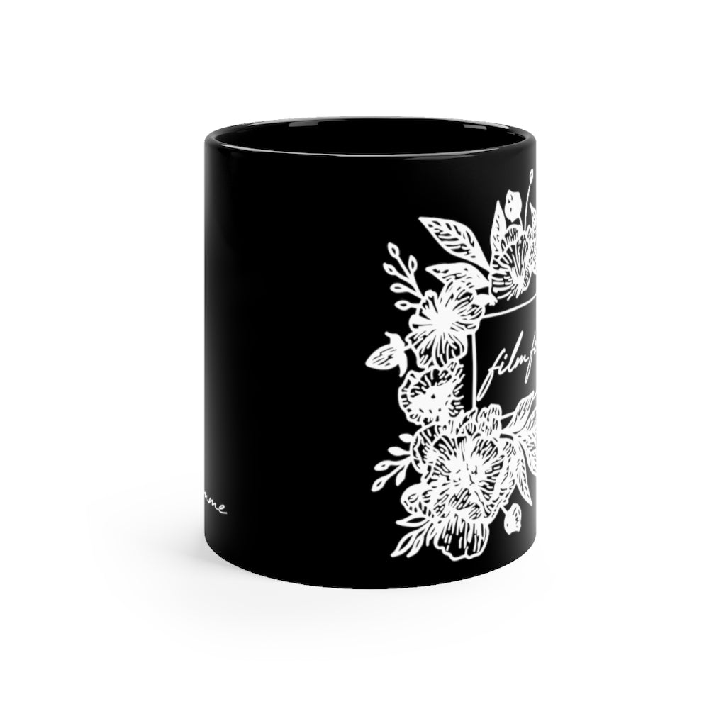 Floral Film Femme Mug