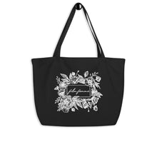 Load image into Gallery viewer, Floral Film Femme Large Tote
