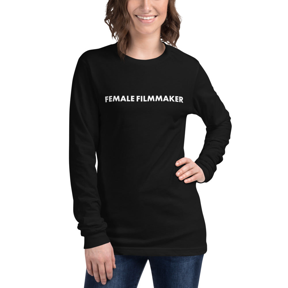 Female Filmmaker Long Sleeve Tee