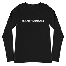 Load image into Gallery viewer, Female Filmmaker Long Sleeve Tee
