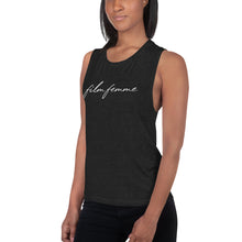 Load image into Gallery viewer, Film Femme Muscle Tank
